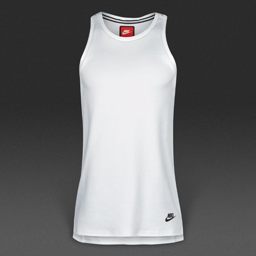 Nike Sportswear Tech Fleece Tank White / Black for Men
